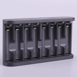ISDT A8 Air Battery Charger 8 Bay AA AAA Smart Battery Charger Max 27W Wireless Operation for Rechargeable 10500 12500 Ni-MH/CD LiHv LiFePO4 Battery USB C Input