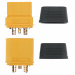 Amass Connector XT90(2+2) XT90(2+2)PW/PB Bullet Connector Wire cable Plug Male Female for FPV Drone Battery