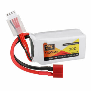 ZOP Power 11.1V 1300mAh 20C 3S LiPo Battery T Plug for RC Car