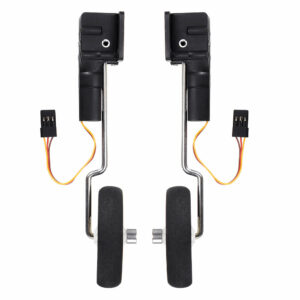 Metallic Worm-type Electronic Retractable Landing Gear for Small Real Electric Fixed-wing RC Aircraft Airplane