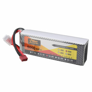 ZOP Power 14.8V 5000mAh 50C 4S LiPo Battery T Plug for RC Car