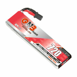 Gaoneng 3.8V 720mAh 100C 1S LiHV Battery A30 Plug With Adapter Cable for Happymodel Crux3 Emax Tinyhawk S BetaFPV Beta75X