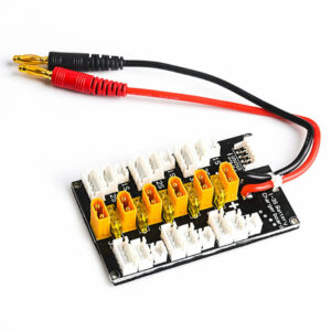 XT30 Balance Charger Adapter Board with XT30 to JST Plug Charging for 1S-3S LiPo Battery