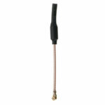 10pcs HGLRC 90mm (9cm) 5.8G FPV Antenna  2dBi, U.FL/IPEX/IPX, Omni-Directional Linear Brass, RG178 Cable for RC Drones