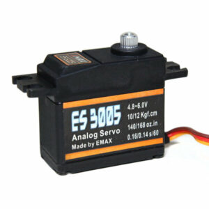 6PCS EMAX ES3005 42g Metal Analog Servo for RC Airplane Waterproof