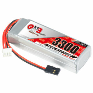 Gaoneng GNB 7.4V 3300mAh 5C 2S LiPo Battery JR Plug for Airtronics / Sanwa MT-4  M11X M12 Transmitters Exzes-X Aquila-6 SD-10G
