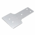 Wltoys 12428 12428-B 1/12 Aluminum Front Chassis Protecion Plate 0364 RC Car Vehicles Spare Parts