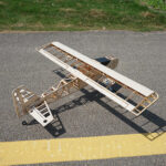 JWRC Demon King RC 1020mm Wingspan Balsa Wood RC Airplane Trainer KIT