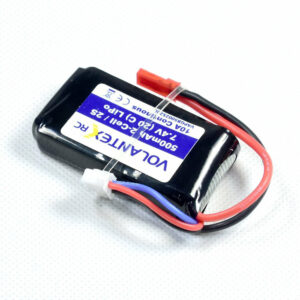 VolantexRC 768-1 Mustang P-51D/ Saber 920 756-2 RC Airplane Spare Part 7.4V 500mAh 20C Lipo Battery JST Plug