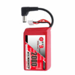 Gaoneng GNB 11.1V 2000mAh 5/10C 3S LiPo Battery DC5.5 Plug for Fatshark DJI FPV Goggles