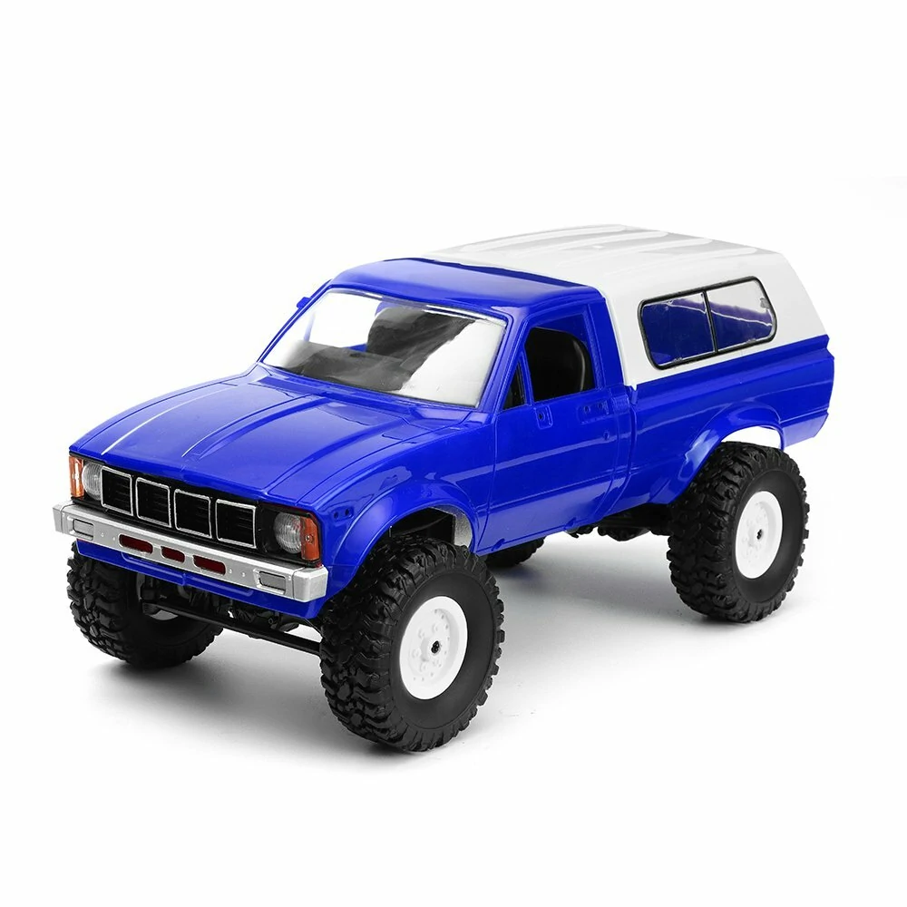 WPL C24 1/16 RTR 4WD 2.4G Military Truck Crawler Off Road RC Car 2CH Toy - Image 2