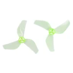 4Pairs / 12Pairs Gemfan 1409-3 1409 35mm 1.4 Inch PC 3-blades Propeller 1mm Shaft Compatible with 0802 Motor Meteor65 Pro Whoop RC FPV Racing Drones