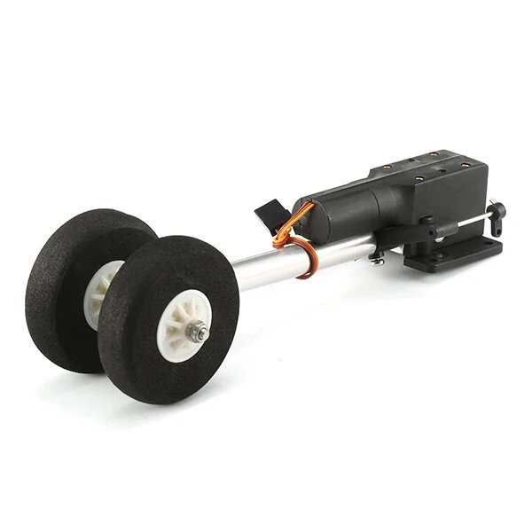 Two Wheeled Shocking Proof Retract Landing Gear Set For 2KG RC Airplane - Image 4