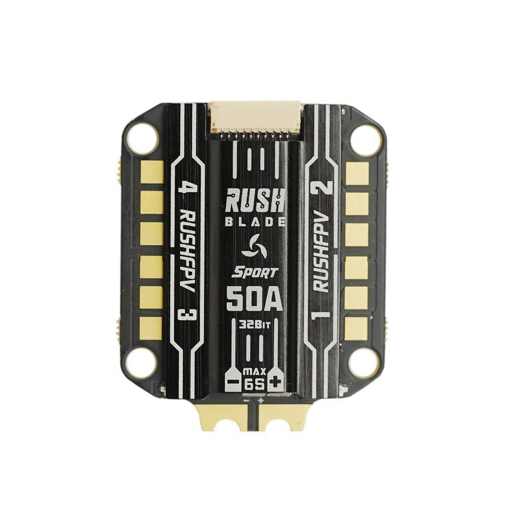 30.5*30.5mm RUSHFPV RUSH BLADE F722 FC & Sport Edition 50A ESC & RUSH Tank VTX & RUSH PFB Stack/Combo