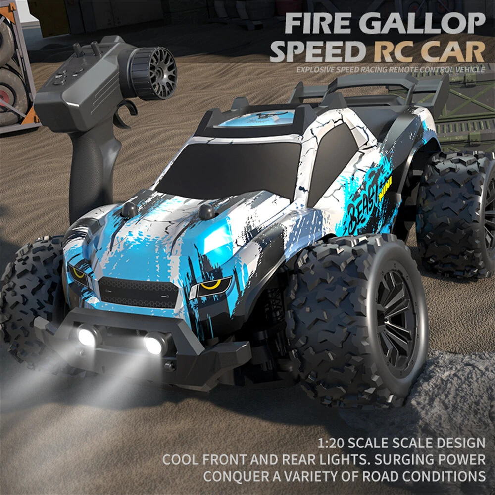 ZLL SG318 PRO Beast 1/20 2.4G RWD Brushed RC Car LED Light Racing Off-Road High Speed Full Proportional Vehicles Model RTR Toys