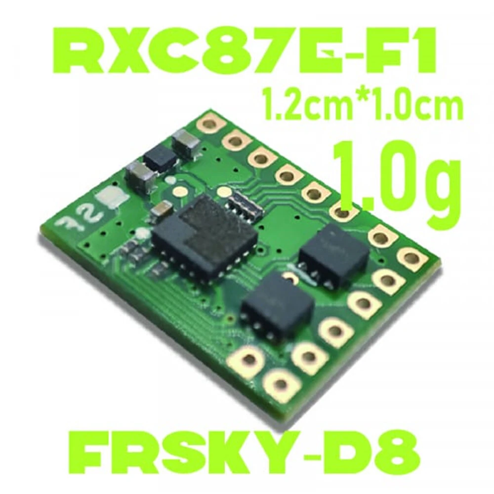 MXO-RACING RXC87E 8CH Super Micro Surface RX Receiver Built-in B-ESC Support FLYSKY AFHDS-2A FUTABA SFHSS FRSKY D8/D16 For 1/64~1/87 Micro RC Racing Car - Image 6