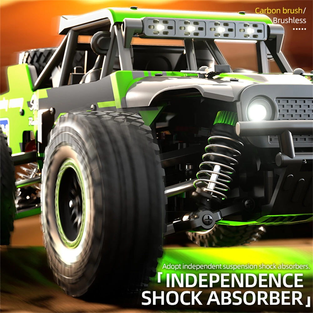 ZLL SG202 PRO/MAX 1/20 2.4G 4WD 40/55km/h Brushed/Brushless RC Car LED Light Off-Road Climbing Truck High Speed Full Proportional Vehicles Model RTR Toys - Image 6