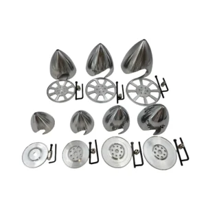 70mm/76mm/82mm/89mm/95mm/102mm/114mm/127mm Aluminium Metal Propeller Spinner for DLE Gasoline Engine RC Airplane