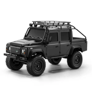 MNRC M111C RTR 1/18 2.4G 4WD RC Car for Land Rover Rock Crawler LED Light Climbing Off-Road Climbing Truck Full Proportional Portal Axle Classic Vehicles Models Toys