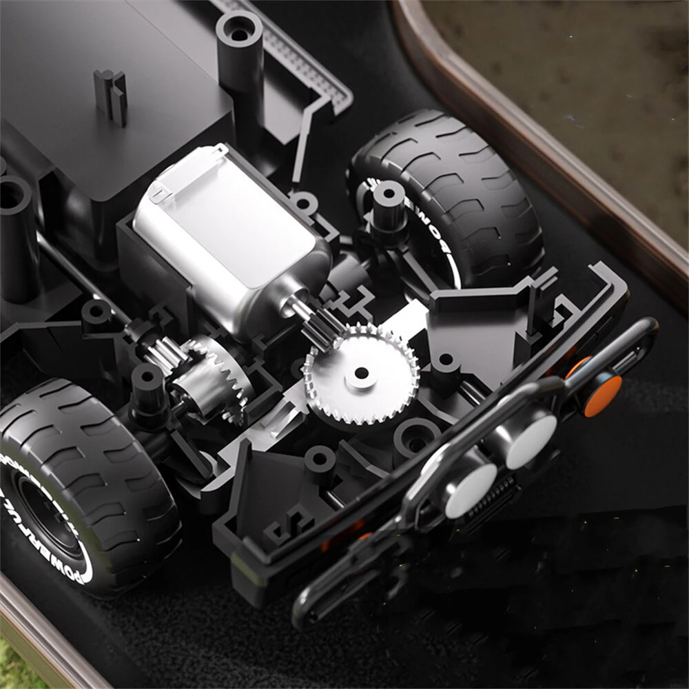 DLK 585-132 RTR 1/24 2.4G 4WD RC Car Sport Mini Bus Drift Off-Road Simulation Camping Van LED Light High Speed Remote Control Racing Micro Vehicles Model Adventure Toys - Image 8