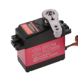 2pcs DSSERVO DS3225 25KG 180 Degree Metal Gear High Torque Waterproof Digital Servo For RC Airplane Robot