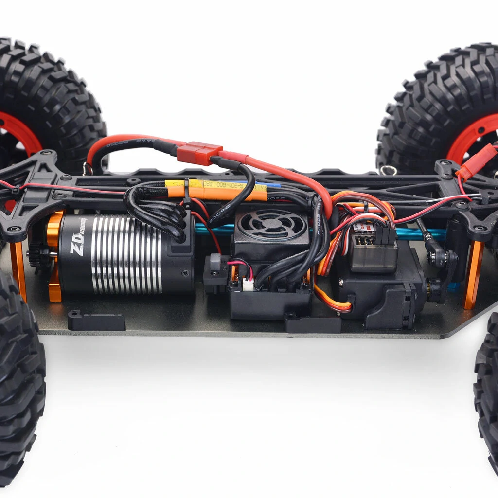 ZD Racing DBX 10 1/10 4WD 2.4G Desert Truck Brushless RC Car High Speed Off Road Vehicle Models 80km/h W/ Spare Tire - Image 8