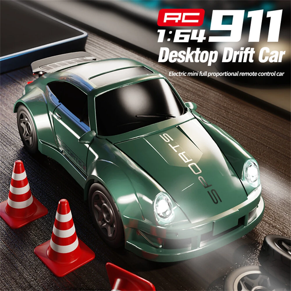 SMRC K14 RTR 1/64 2.4G 4WD Drift RC Car Mini Race LED Light Radio Control High-Speed Motor Full Proportional On-Road Racing Vehicle Model Boys Gifts Desktop Micro Toys - Image 6