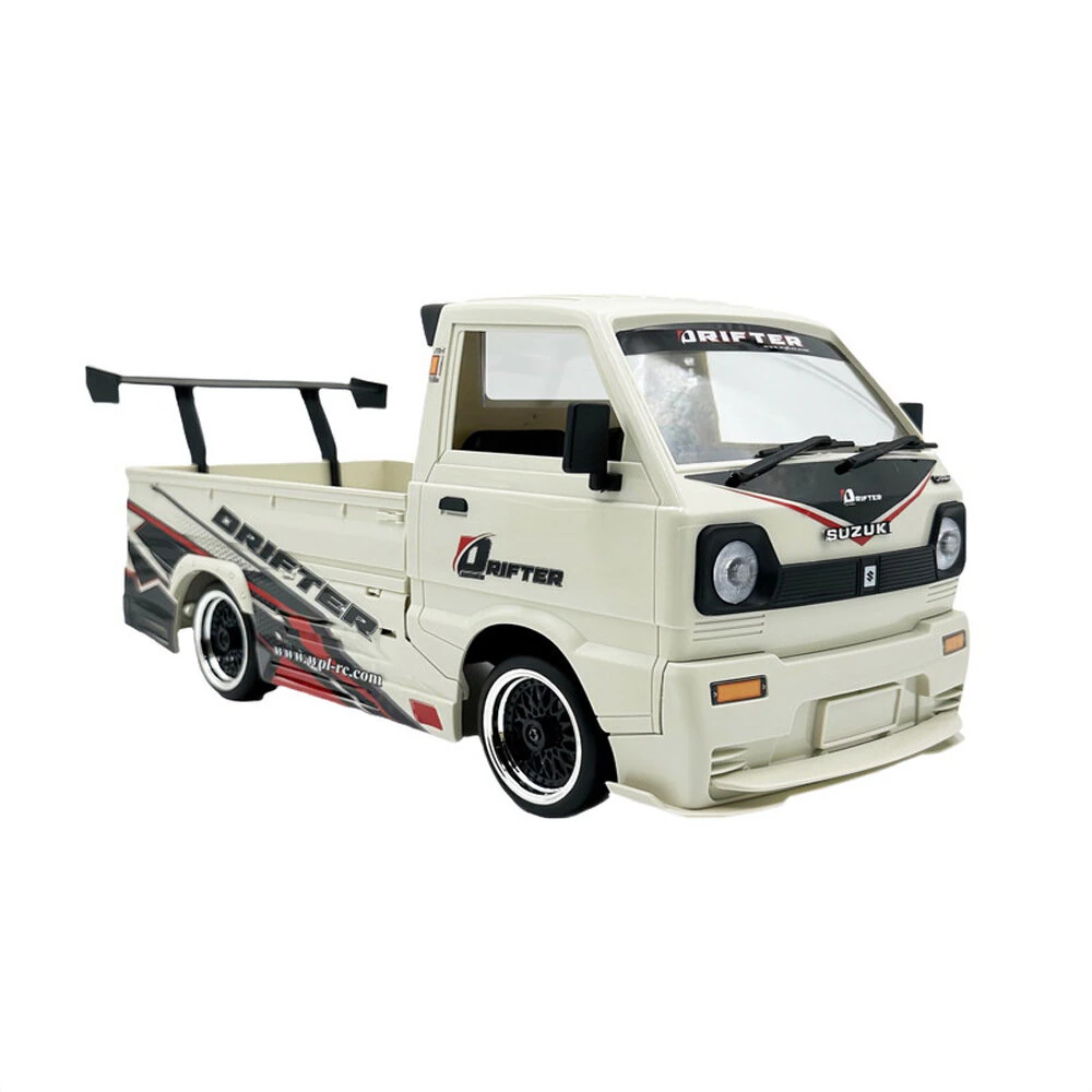 WPL D14S MINI 1/10 2.4G 4WD Full Scale Brushless On-Road Electric RC Car Truck Vehicle Models With Surround