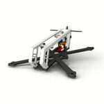 WalleFPV Lightning3 112mm Wheelbase 3 Inch Frame Kit Compatible with Analog / DJI O4 Air Unit for DIY RC FPV Racing Drone
