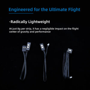 FLY WING Scale LED Light Strip Set Only for ACE SCALE RC Helicopters