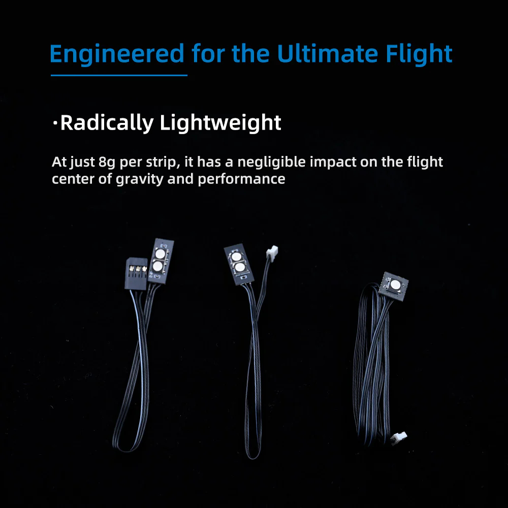 FLY WING Scale LED Light Strip Set Only for ACE SCALE RC Helicopters