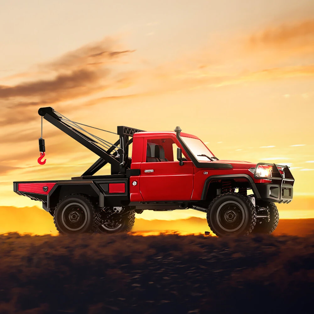 MNRC MN82T 1/12 2.4G 4WD RC Car for TOYOTA LC79 Rock Crawler RTR LED Light Climbing Off-Road Truck Vehicles Models Toys - Image 5