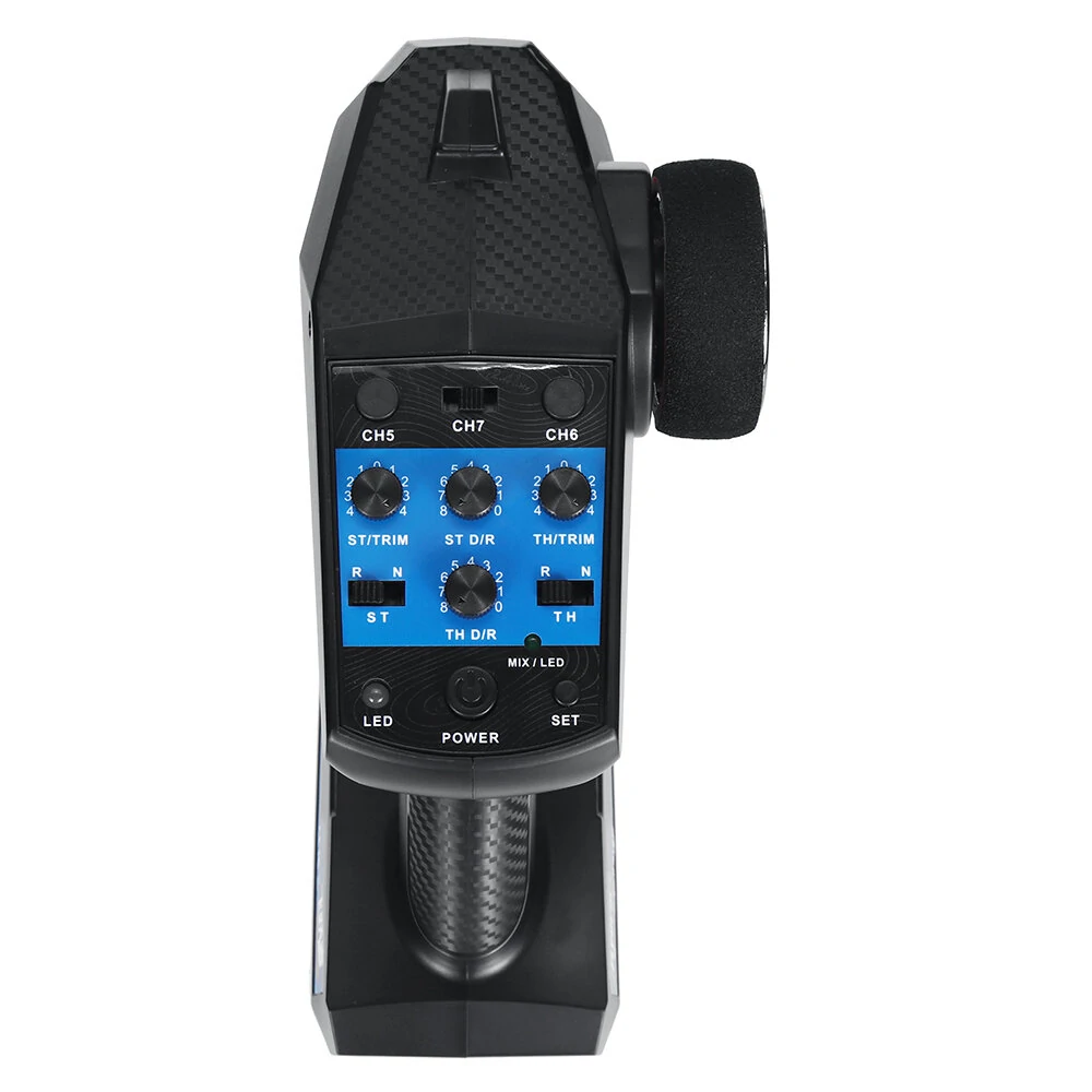 FLYUEACE T-6819B/T-6819C 2.4GHz 7CH Transmitter with RX-G7/RX-G7X Light Group Receiver for RC Car Boat Tanks - Image 5