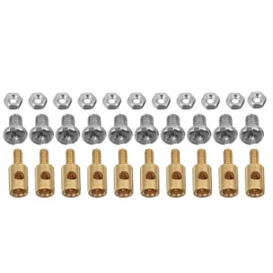 50PCS 2.1mm Adjustable Pushrod Connectors Linkage Stoppers For RC Airplane
