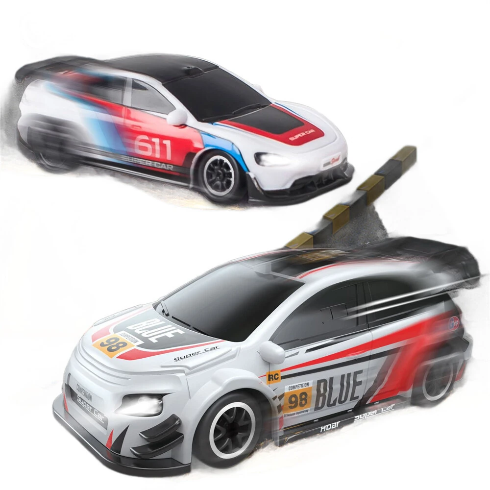 664999 RTR 1/64 2.4G 4WD Drift RC Car Mini Racing LED Light Remote Control High Speed On-Road Vehicles Models Boys Gifts Toys - Image 2