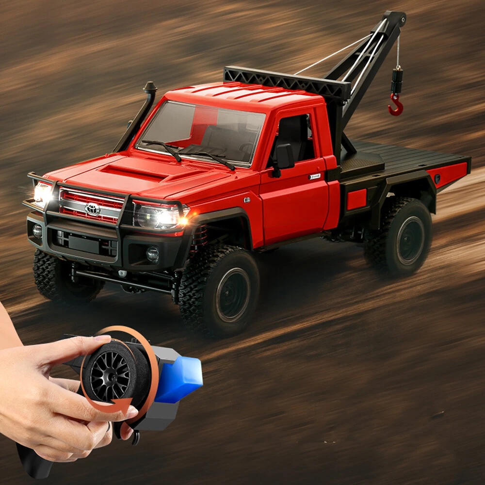 MNRC MN82T 1/12 2.4G 4WD RC Car for TOYOTA LC79 Rock Crawler RTR LED Light Climbing Off-Road Truck Vehicles Models Toys - Image 6
