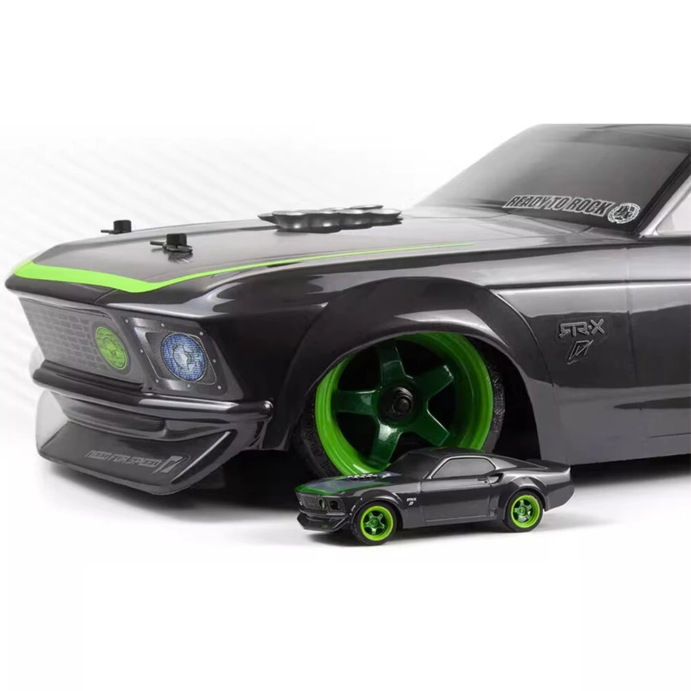 HPI 160980 1/64 2WD 2.4G Drift RC Car Nano TTR Mustang Geunine Authorization Vehicle Models RTR - Image 2