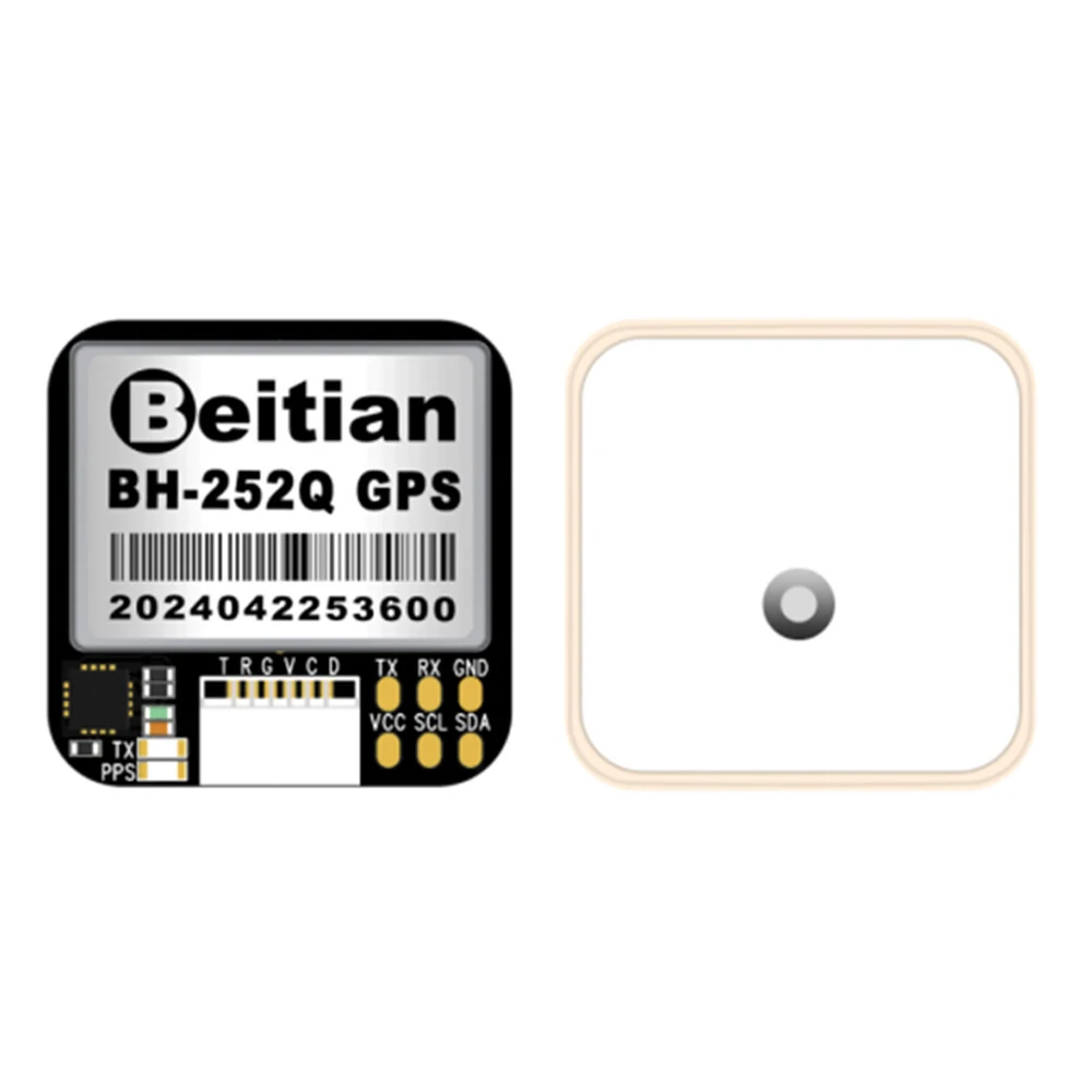 Beitian BH-252Q GPS Module With QMC5883 Compass NMEA UBX Dual Protocol for FPV Return Rescue Racing Drone RC Airplane Compatible F4 F7 H7 Flight Controller - Image 2