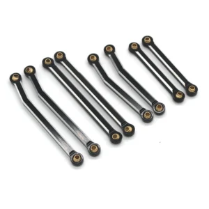 8Pcs Metal Po Linkage Tie Link Rod Kit JJRC C8801 Austar AX-8560 TRX4M 1/18 RC Car Parts