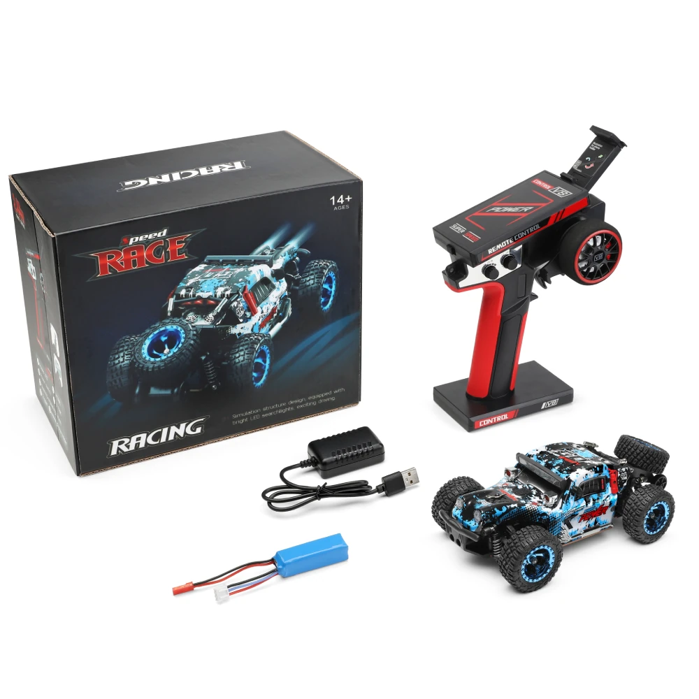 Wltoys 284161 RTR 1/28 2.4G 4WD RC Car Off-Road Climbing High Speed LED Light Truck Full Proportional Vehicles Models Toys - Image 2