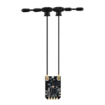 RadioMaster XR3 Nano ExpressLRS ELRS 2.4GHz/900MHz/Dual-Band Multi-Frequency Dual T-Antenna Diversity Receiver for Radiomaster TX16S Boxer GX12 Pocket Radio