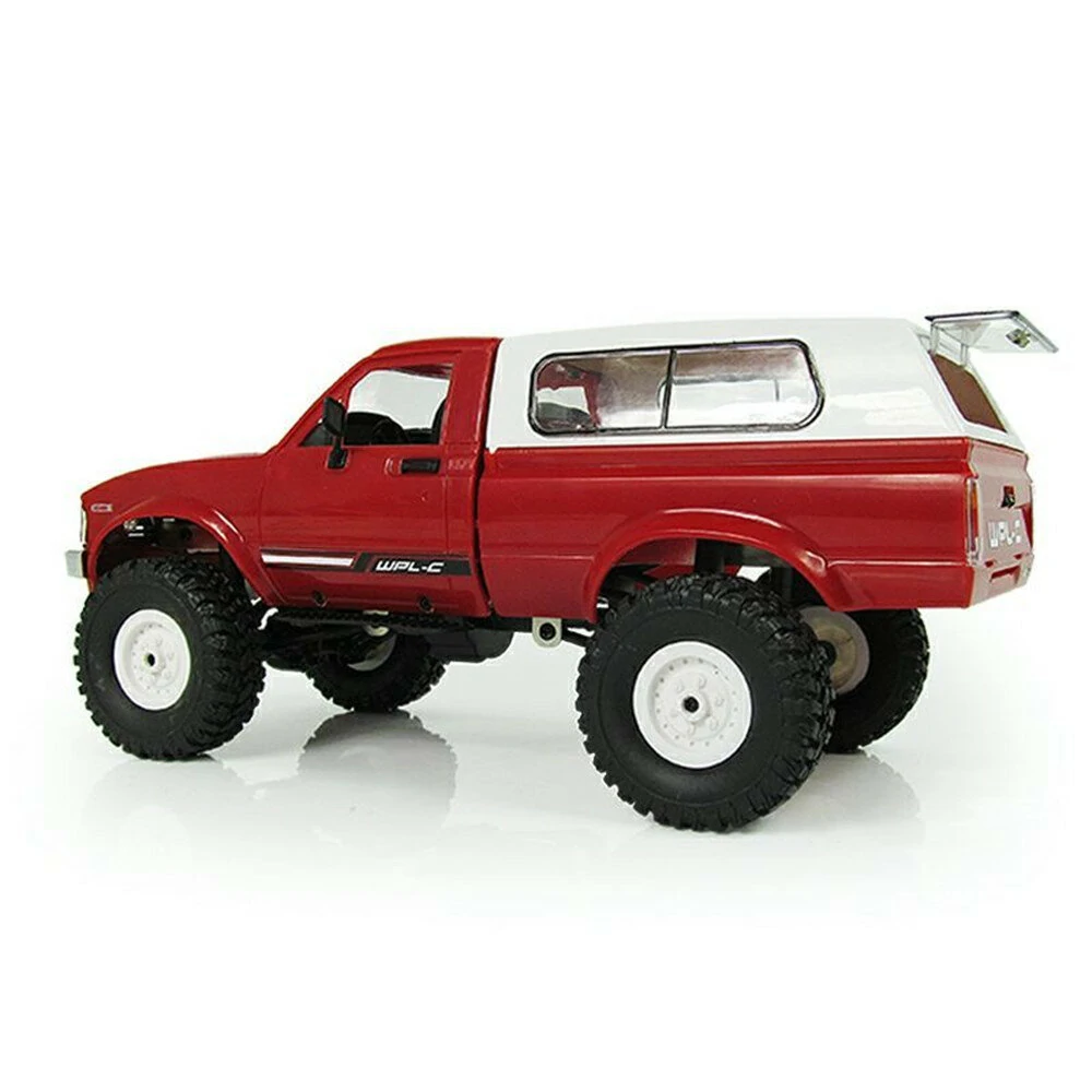 WPL C24 1/16 RTR 4WD 2.4G Military Truck Crawler Off Road RC Car 2CH Toy - Image 5