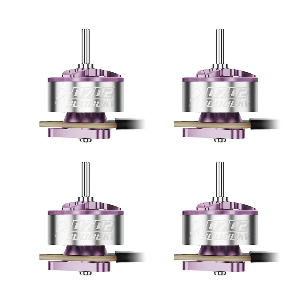 4 PCS BETAFPV 1S 0702 25000KV / 30000KV / 36000KV Brushless Motor Compatible with Air65 II RC FPV Racing Drones