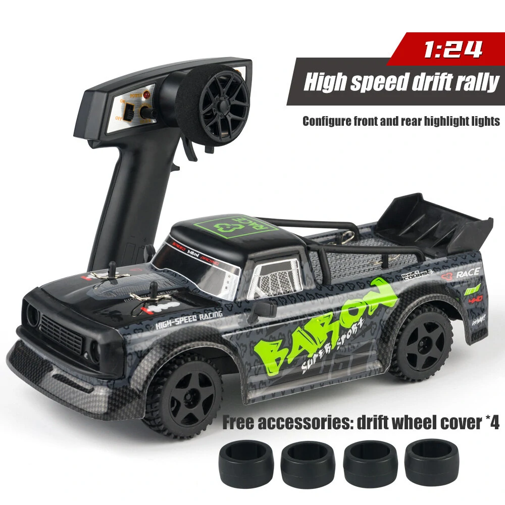 SG PINECONE FOREST 2411 Two Battery RTR 1/24 2.4G RWD RC Car Drift LED Lights Gyro High Speed Full Proportional Vehicles Toys