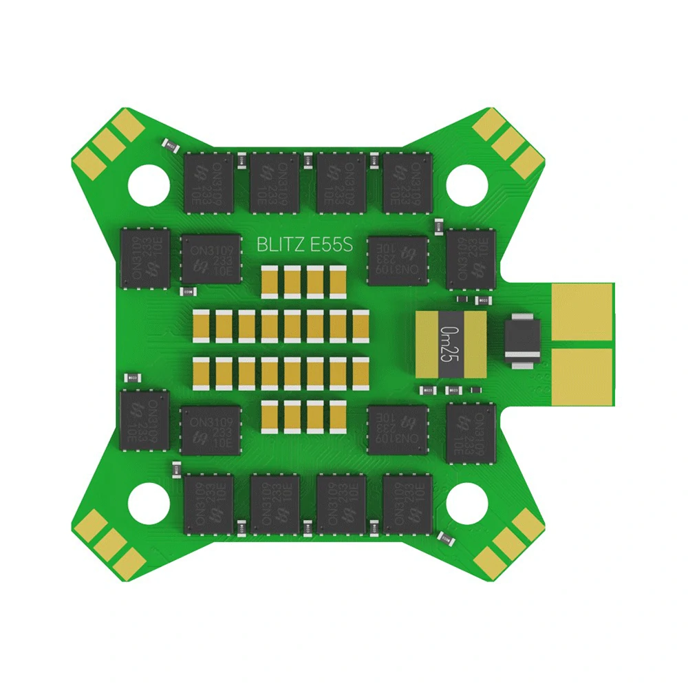 30.5x30.5mm iFlight BLITZ E55S 55A 2-6S BLheli_S 4IN1 Brushless ESC for RC FPV Racing Drone - Image 2