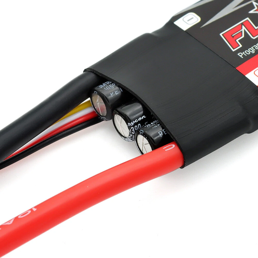 SURPASS-HOBBY FLIER Series New 32-bit 80A Brushless ESC With 5V/6V 8A SBEC 2-6S Support Programming for RC Airplane - Image 3