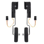 Metallic Worm-type Electronic Retractable Landing Gear for Small Real Electric Fixed-wing RC Aircraft Airplane