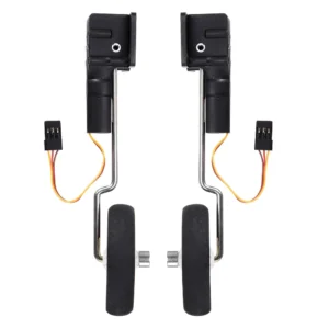 Metallic Worm-type Electronic Retractable Landing Gear for Small Real Electric Fixed-wing RC Aircraft Airplane