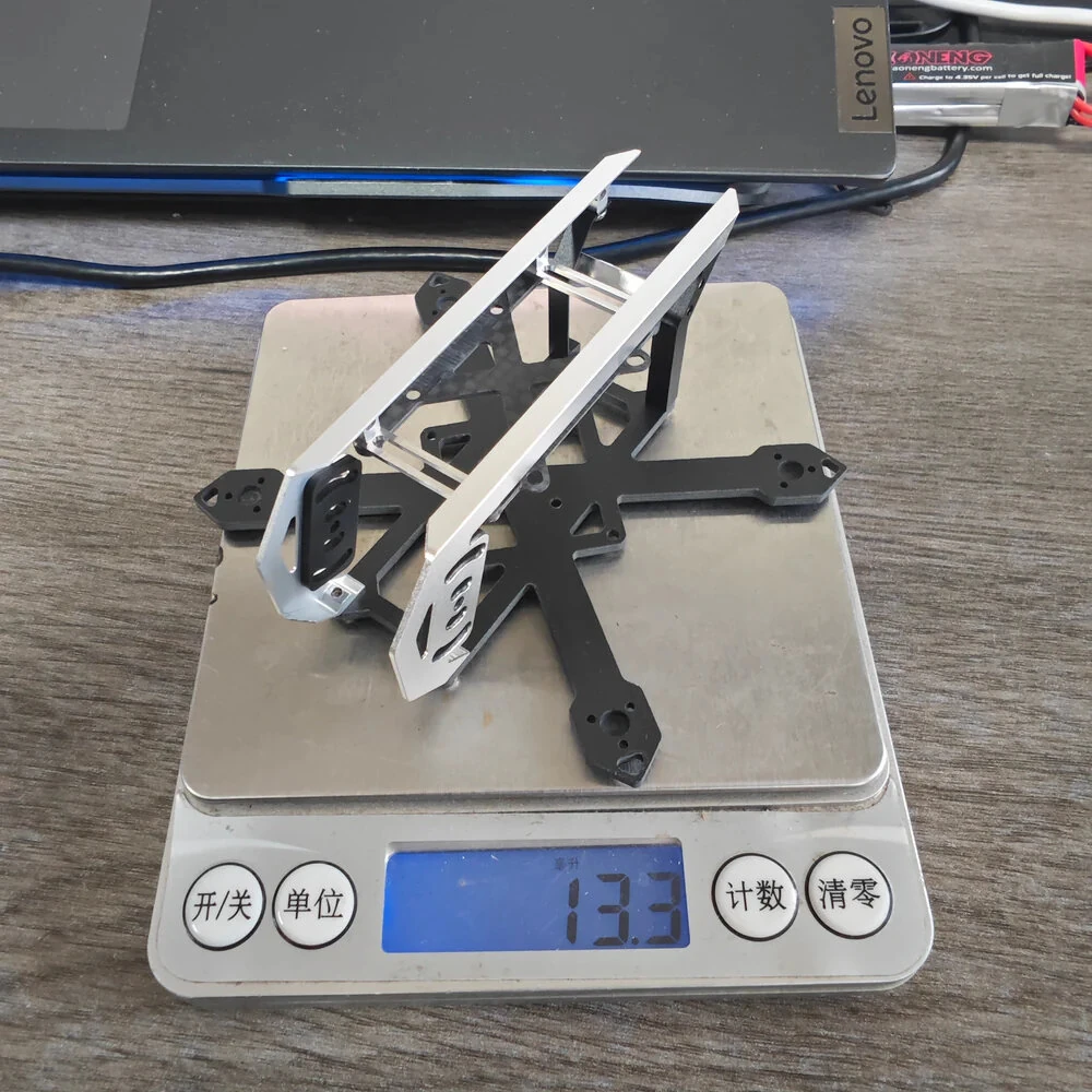 WalleFPV Eagle2 91mm Wheelbase Frame Kit Carbon Fiber with 2.4G / 915MHz Antenna for DJI O4 Pro RC FPV Racing Drone - Image 5