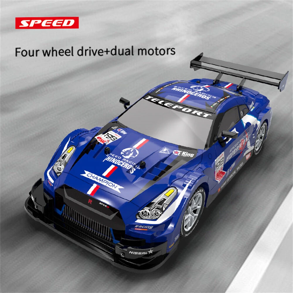 XJRC XJ-1996 RTR 1/16 2.4G 4WD Drift RC Car Mini Racing LED Light Remote Control High-Speed Motor On-Road Race Vehicle Model Boys Gifts Toys - Image 6